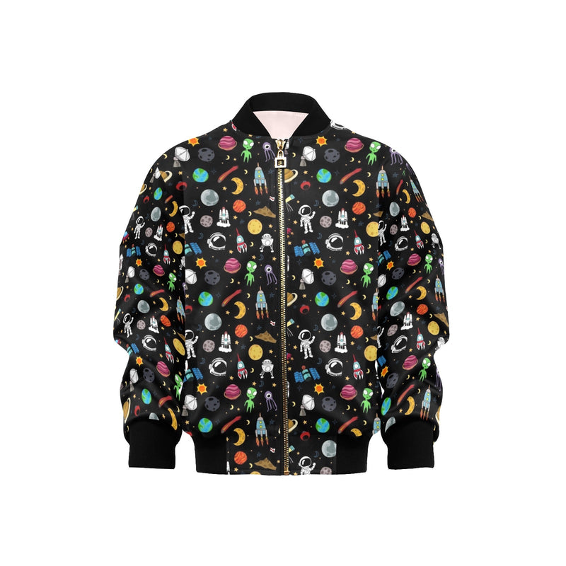 Fun Space Kids Bomber Jacket XL Kids Bomber Jacket Printed Offshore Space