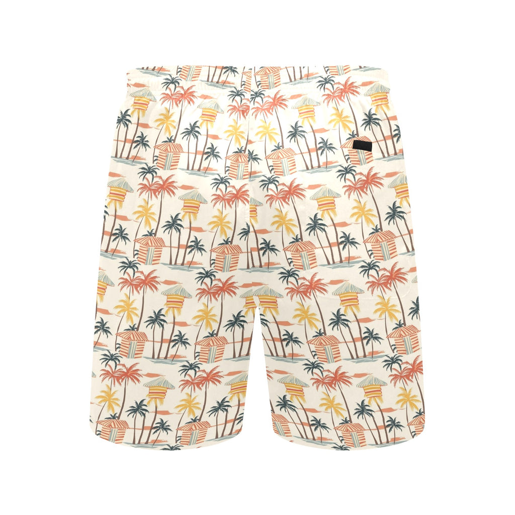 Beach Shack Men's Mid-Length Beach Shorts Men's Mid-Length Beach Shorts Printed Offshore Surf