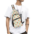 Cute Autumn Creatures Chest Bag One Size Cross Body Chest Bag animal Printed Offshore