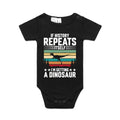 I'm Getting A Dinosaur AS Colour Baby Bodysuit