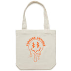 Forever Anxious - Canvas Tote Bag Cream One Size Tote Bag Printed In Australia