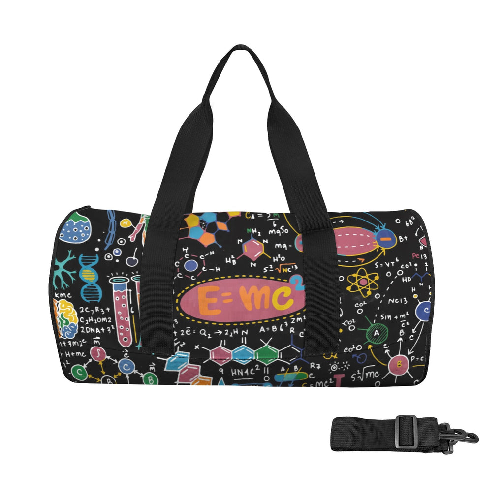 Science Time Blackboard Duffle Bag one size Duffle Bag Printed Offshore
