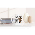 Personalise - Can't Adult Today - White 15oz Ceramic Mug Personalised 15oz Mug animal Globally Fulfilled