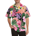 Flamingo Jungle - Mens Hawaiian Shirt