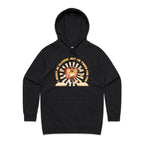 I Might Be Classic But I'm Tuned For Fun - Womens Hoodie Black Womens Hoodie Music Printed In Australia Retro