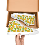 Cool Pineapples - Men's High Top Canvas Shoes