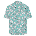 Comic Book Speech Bubbles Men's Crinkle Hawaiian Shirt