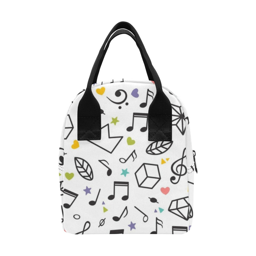 Music Time - Zipper Lunch Bag Zipper Lunch Bag Printed Offshore