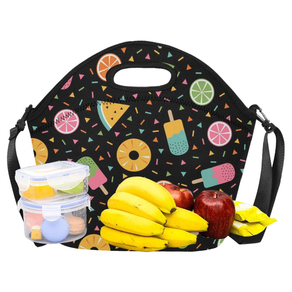 Summer Food - Neoprene Lunch Bag Neoprene Lunch Bag Printed Offshore