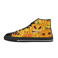 Halloween Pumpkins Women's High Top Canvas Shoes US12 Womens Classic High Top Shoes Printed Offshore