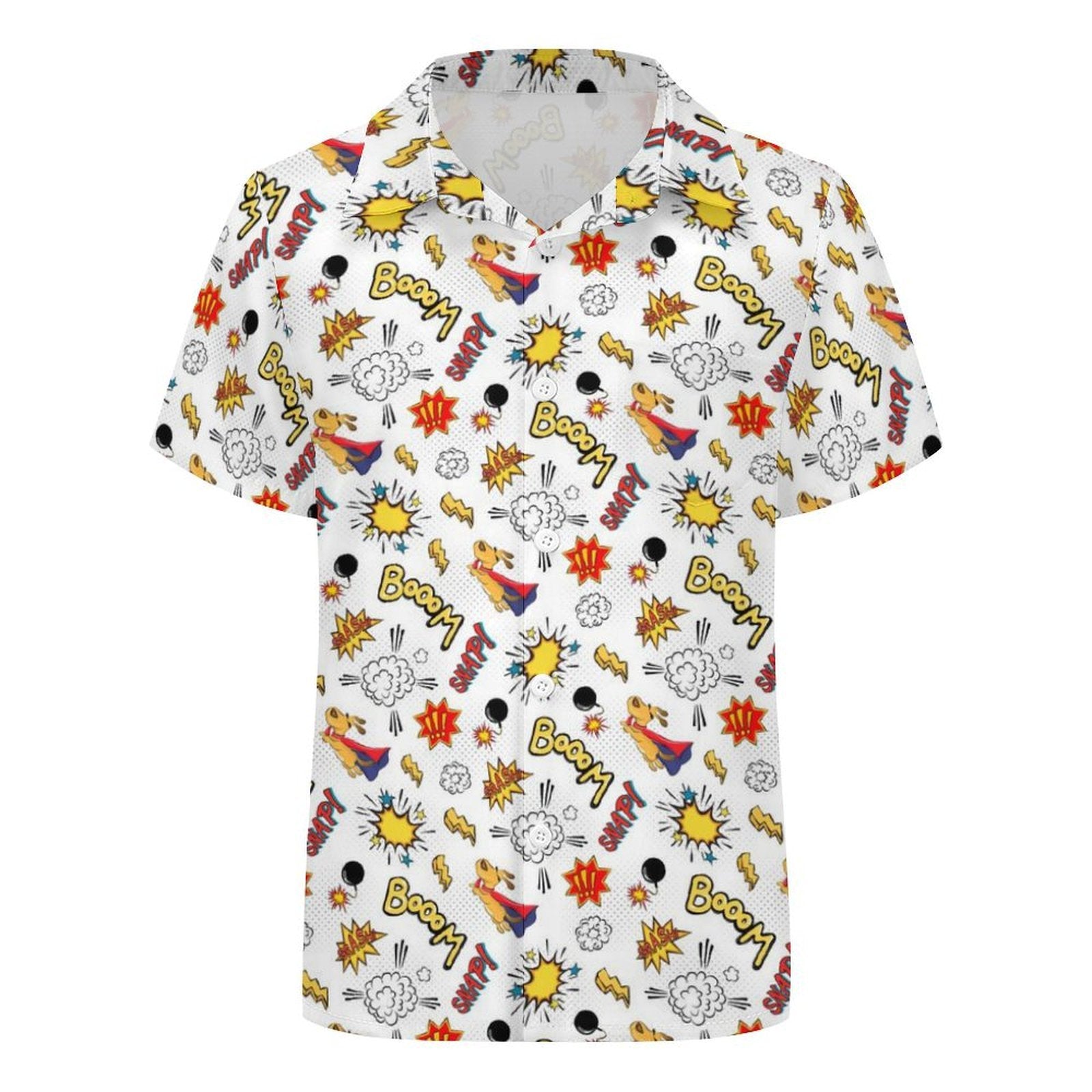 Super Dog Kids Cotton Short Sleeve Shirt