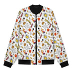Super Dog Men's Casual Zip‑Up Bomber Jacket