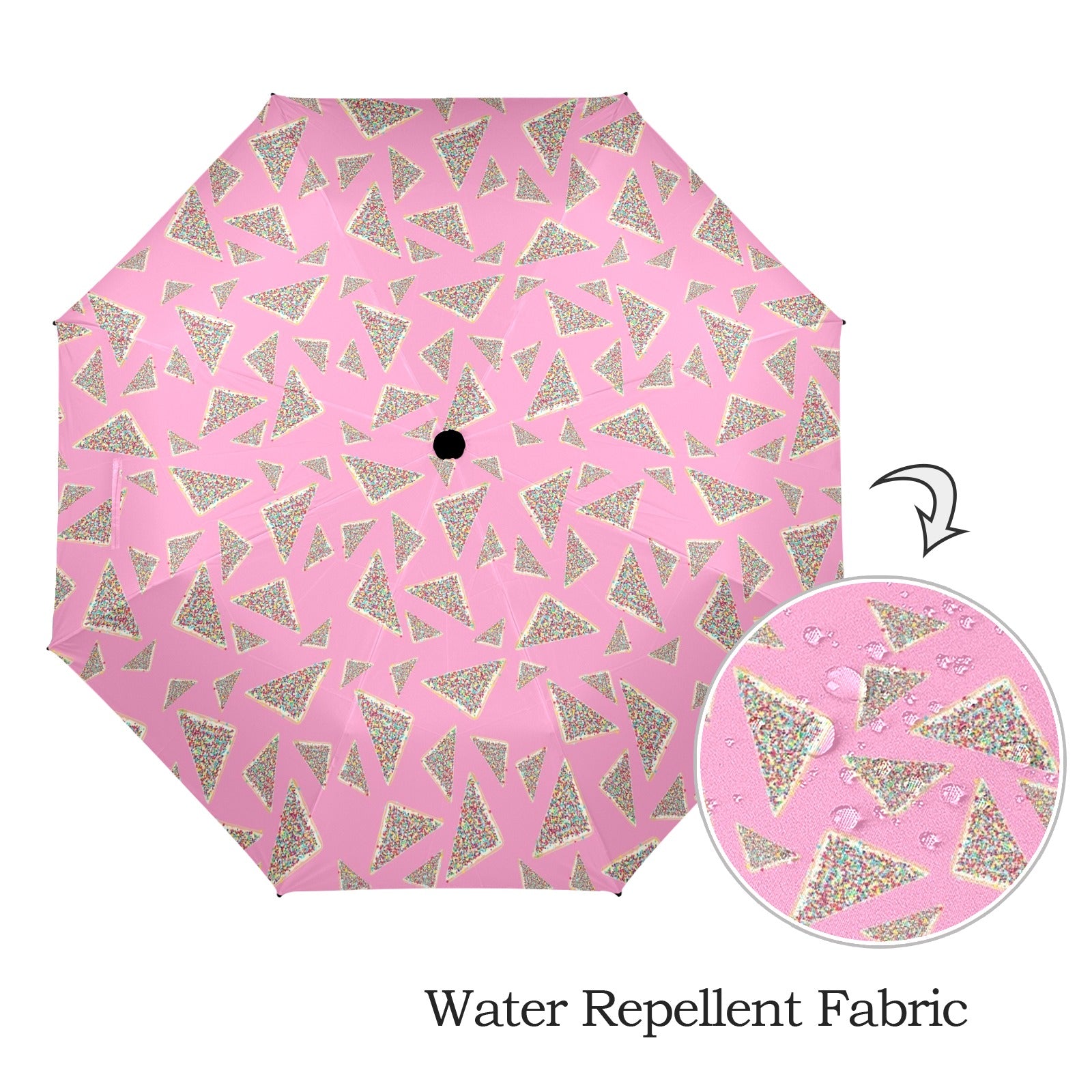Fairy Bread Pink Umbrella Umbrella Food Printed Offshore