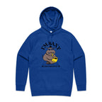 I'm Saxy And I Know It, Hippo Saxophone Player - Mens Hoodie Bright Royal Mens Hoodie animal Music Printed In Australia