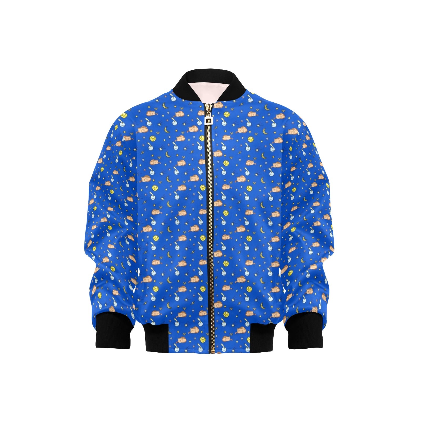 Cats In Space Kids Bomber Jacket XL Kids Bomber Jacket animal Printed Offshore Space