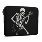 Skeleton Playing Guitar Laptop Sleeve (Multiple Sizes) Laptop Sleeve Music Printed Offshore