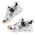 Cute Cartoon Cats Women's Twisted Sole Sneakers