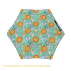 Safari Animals Kids Safe Round Corner Umbrella