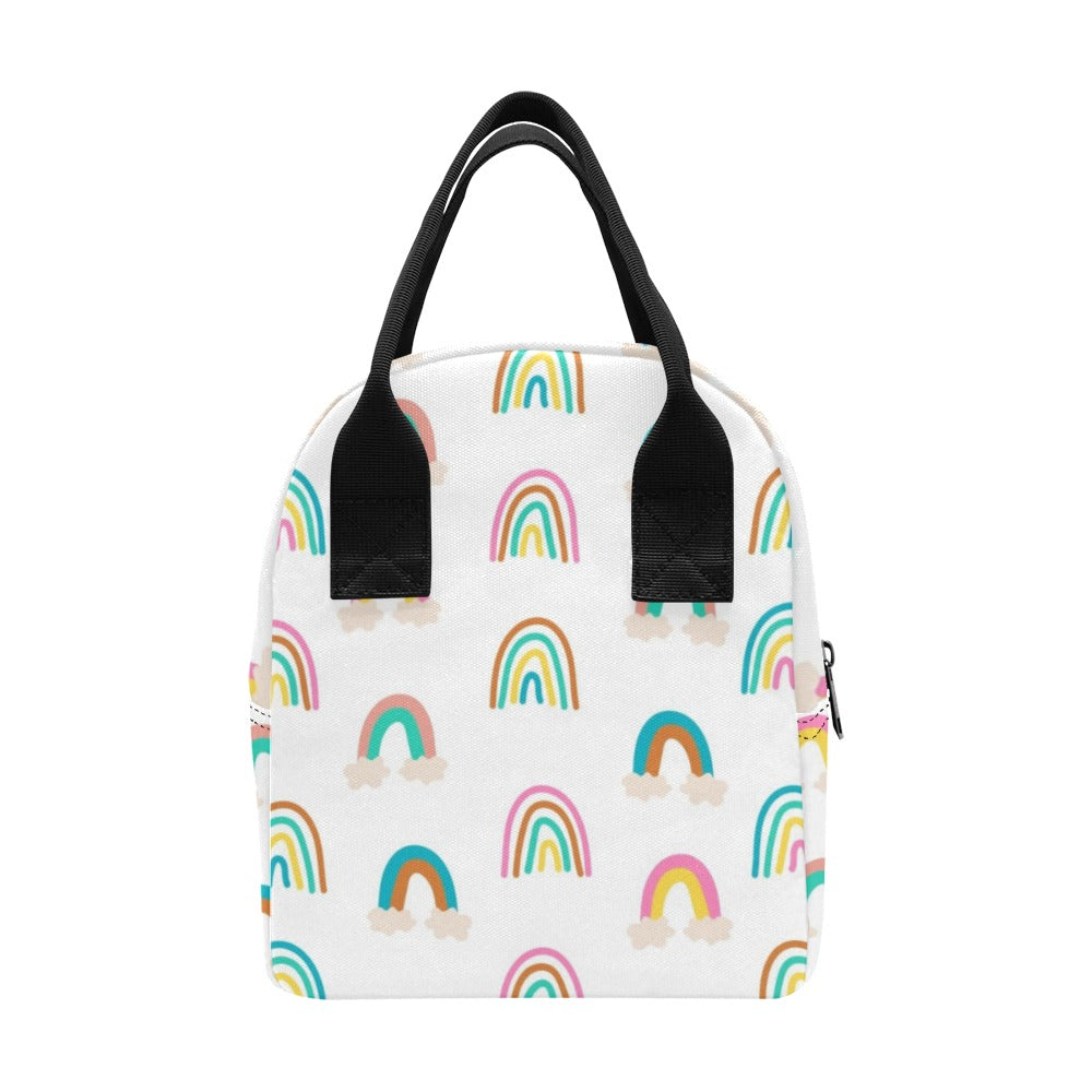 Cloud Rainbows - Zipper Lunch Bag Zipper Lunch Bag Printed Offshore