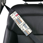 Guitar Pedals Car Seat Belt Cover 7''x10'' (Pack of 2) Car Seat Belt Cover 7x10 (Pack of 2) Music Printed Offshore