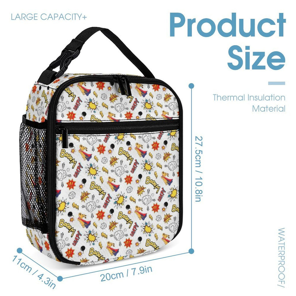 Super Dog Backpack, Lunch Bag & Pencil Case Set