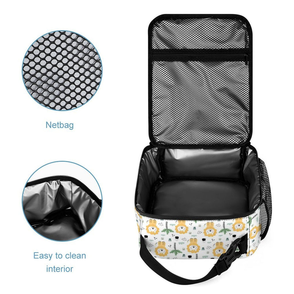 Lions Backpack, Lunch Bag & Pencil Case Set