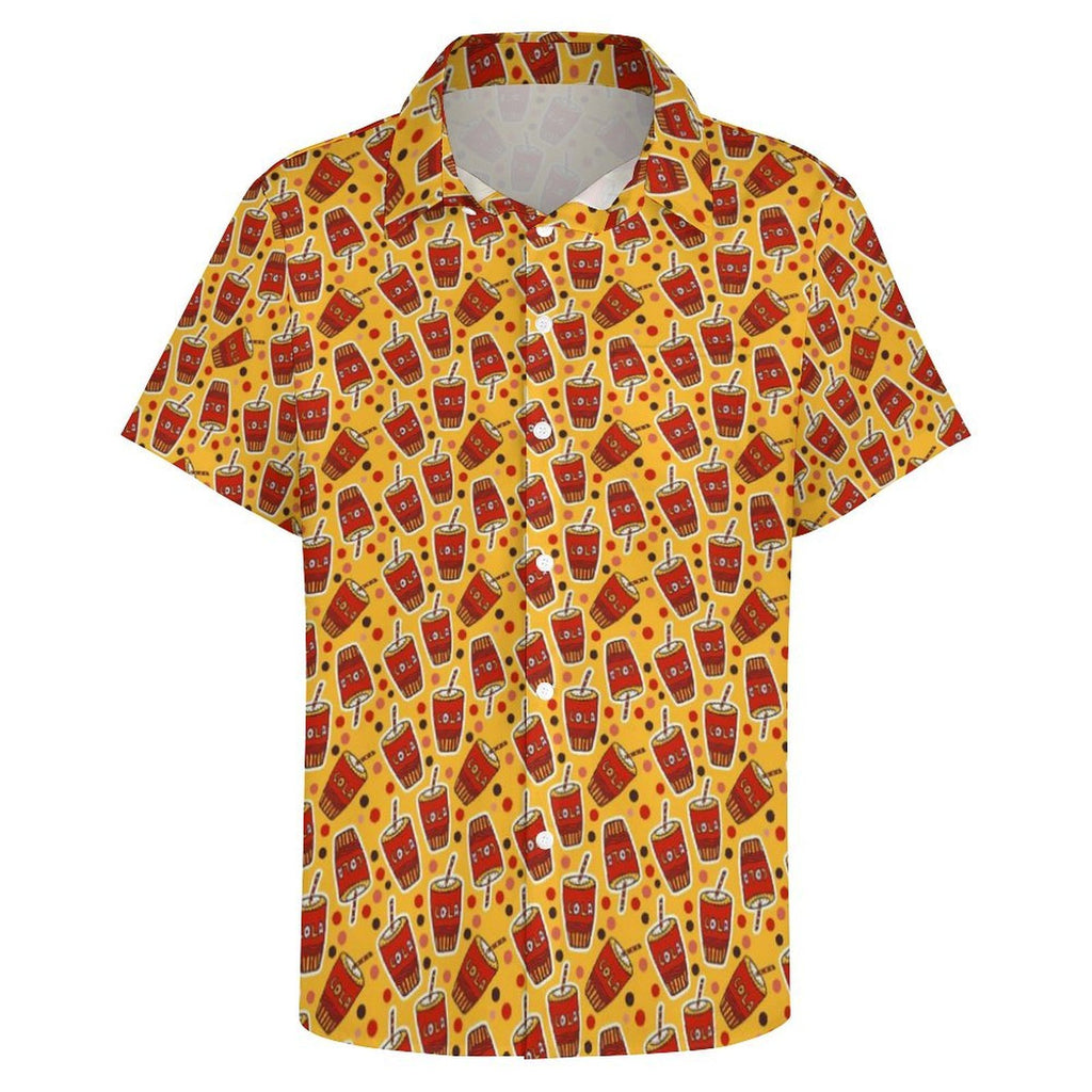 Cola - Women's Short-Sleeve Button Up Shirt