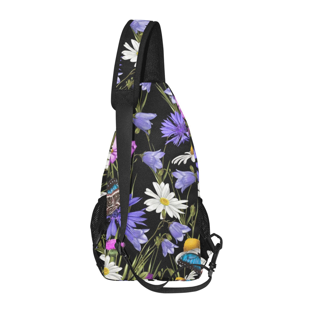 Butterfly Flowers - Chest Bag