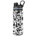 Graffiti - Insulated Water Bottle with Dual-Use Lid (18oz) One Size Insulated Water Bottle with Dual-Use Lid (18oz) Printed Offshore