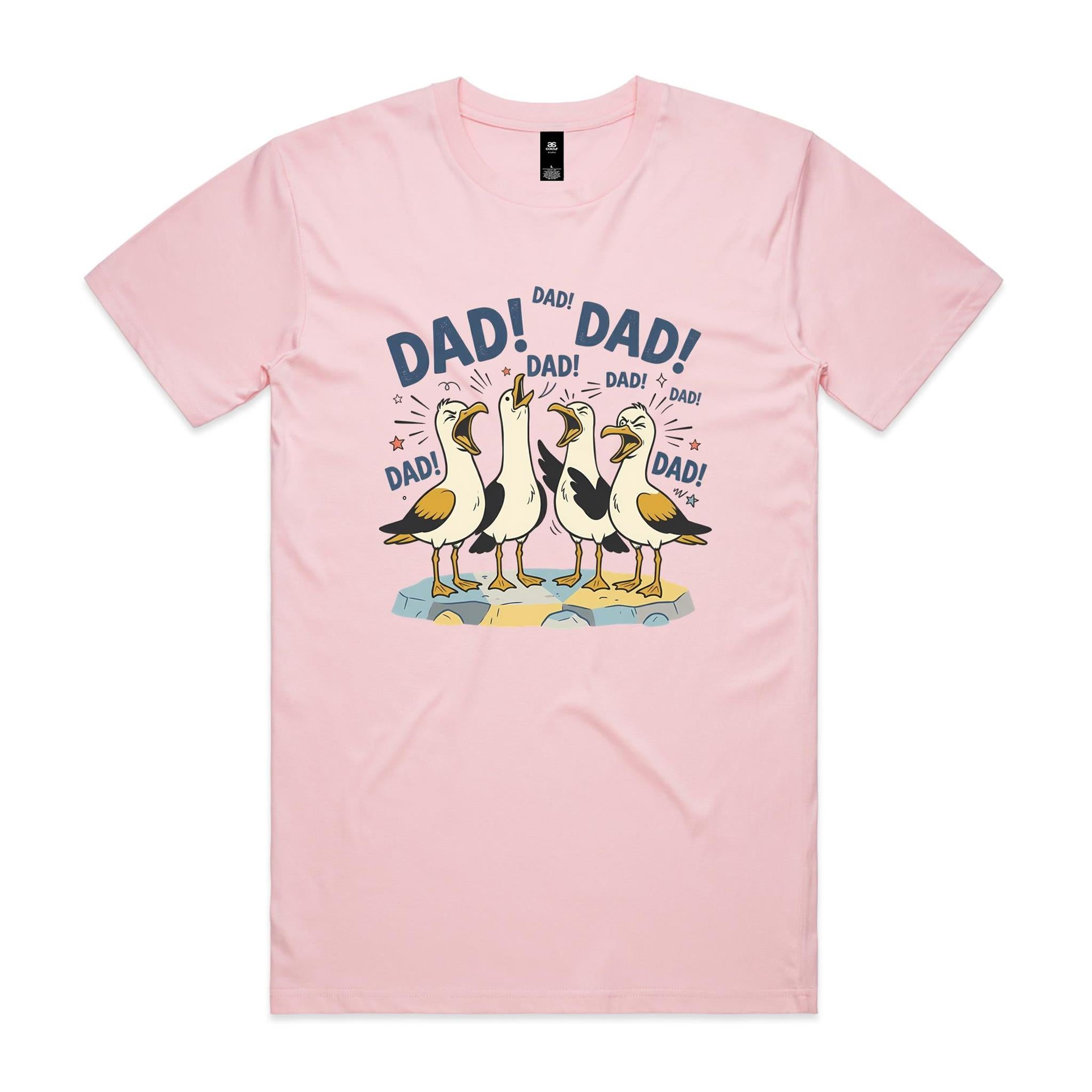 Dad Seagull Men's AS Colour T-shirt
