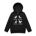 Bin Chicken Kid's AS Colour Hoodie