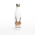 Guitars, Don't Fret - White 17oz Stainless Steel Water Bottle Default Title White Water Bottle Globally Fulfilled Music