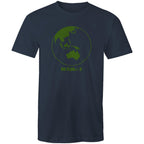 No Planet B, Earth - Mens T-Shirt Navy Mens T-shirt Environment Printed In Australia