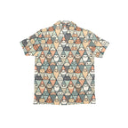 Diamond Cat Pattern - Junior Kids Hawaiian Shirt