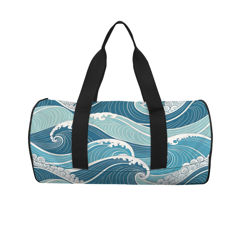 Ocean Waves Duffle Bag Duffle Bag Printed Offshore