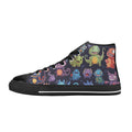 Monster Mania - Men's High Top Canvas Shoes US14 Men's Classic High Top Canvas Shoes Printed Offshore