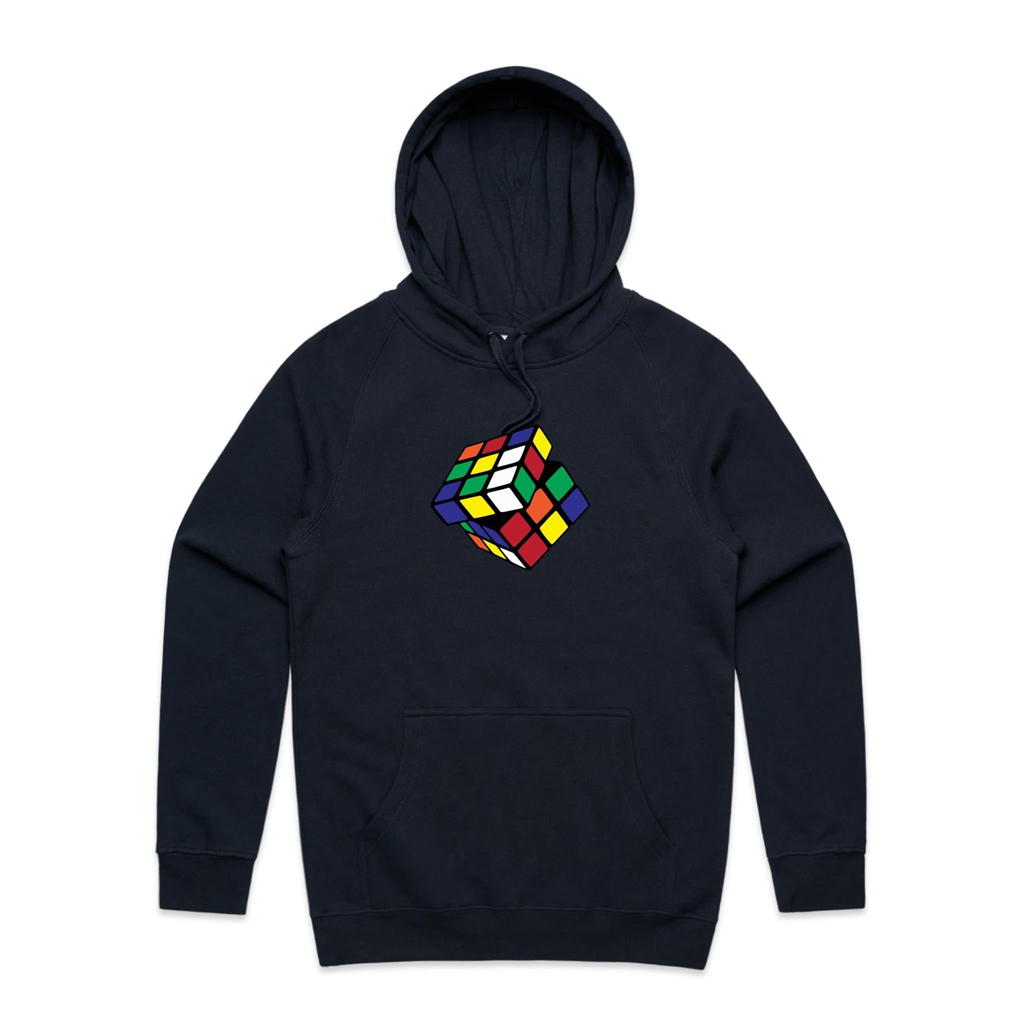 Game Cube - Mens Hoodie Navy Mens Hoodie Games Printed In Australia