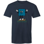 I'm A Total Square Men's AS Colour T-Shirt Navy Mens T-shirt Maths Printed In Australia