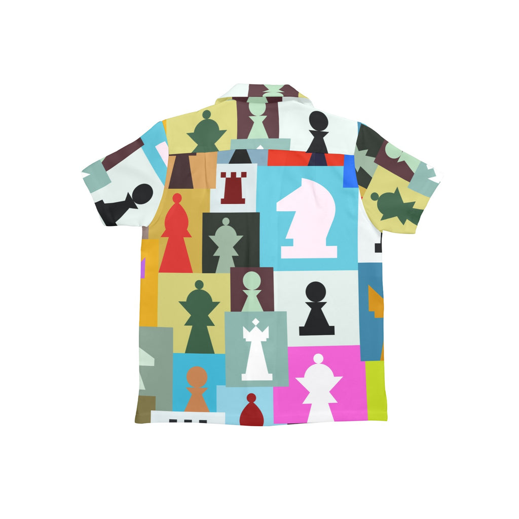 Colourful Chess - Junior Kids Hawaiian Shirt