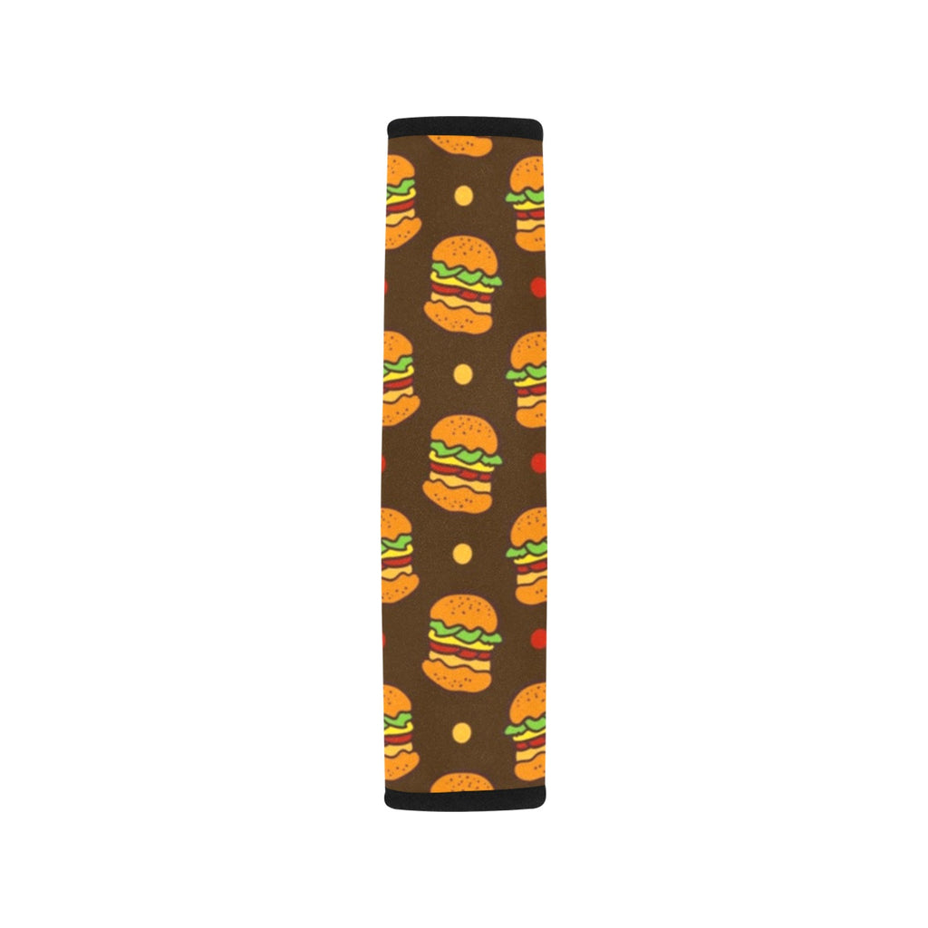 Burgers Car Seat Belt Cover 7''x10'' (Pack of 2) Car Seat Belt Cover 7x10 (Pack of 2) Food Printed Offshore