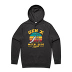 Gen X, Metal Slide Strong Men's AS Colour Hoodie Coal Mens Hoodie Printed In Australia