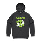 Aliens Don't Believe In You Either Men's AS Colour Hoodie