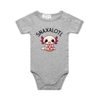 Snaxalotl, Axolotl Pizza - Baby Bodysuit
