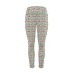 Butterfly Floral Women's High Waist Pockets Yoga Leggings Women's High Waist Pockets Yoga Leggings Plants Printed Offshore Retro