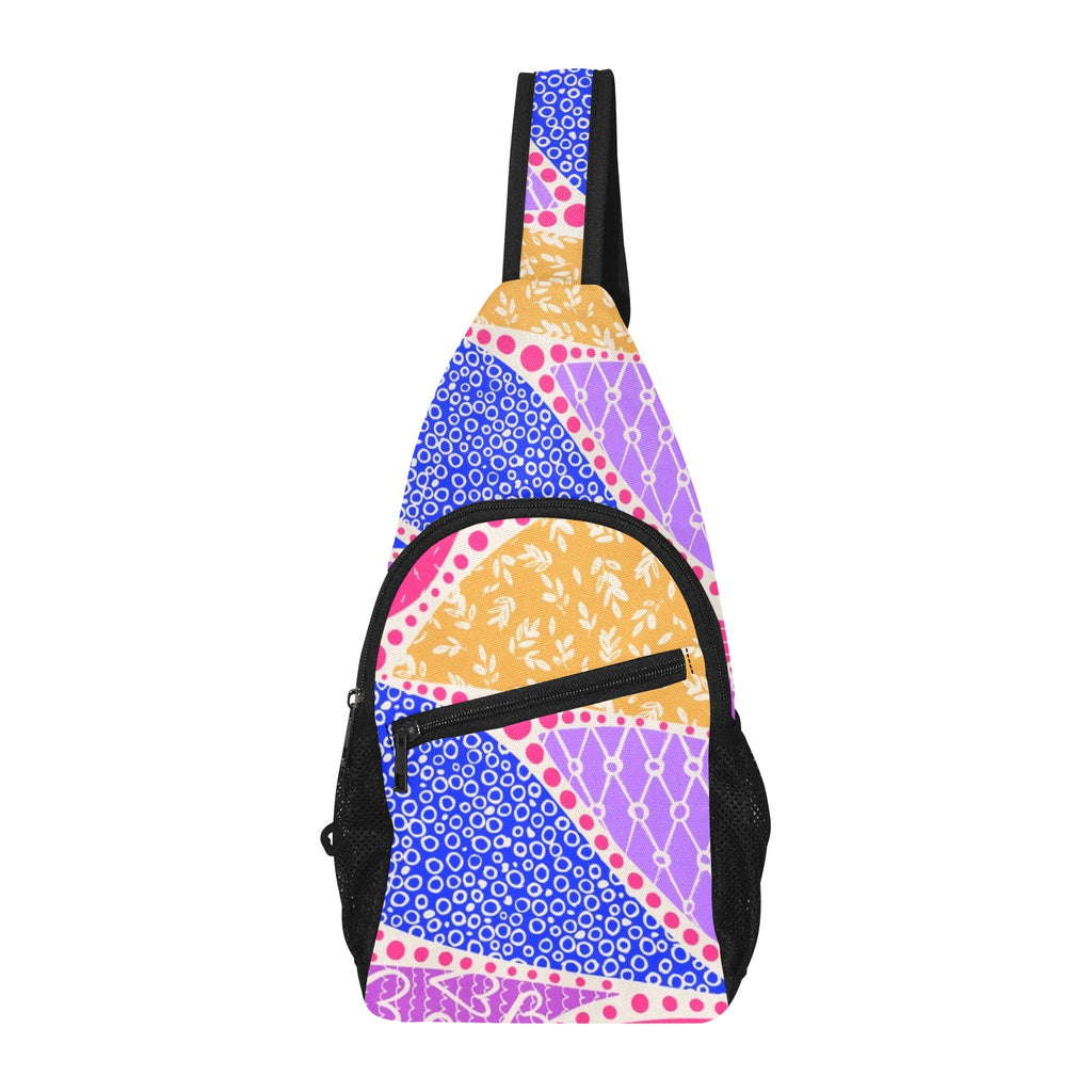 Pink Swirl - Chest Bag