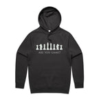 Are You Game, Chess - Mens Hoodie Coal Mens Hoodie Chess Games Printed In Australia
