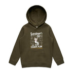 Schrodinger's Cat The Escape Plan Kids AS Colour Hoodie