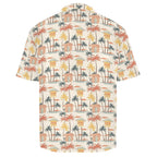 Beach Shack Men's Crinkle Hawaiian Shirt