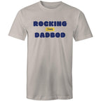 Rocking This DadBod - Mens T-Shirt Light Grey Mens T-shirt Dad Printed In Australia