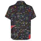 Colourful Maths Formulas - Women's Short-Sleeve Button Up Shirt